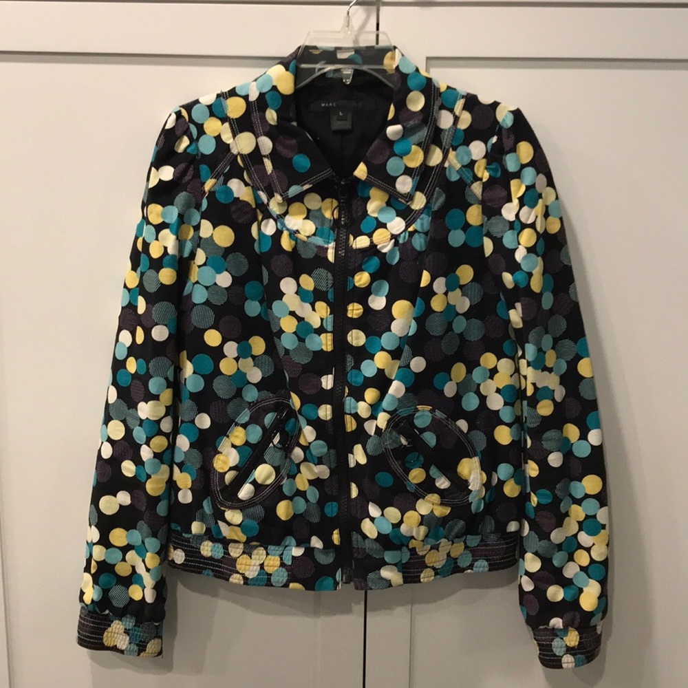 Marc By Marc Jacobs Multicolor Polka Dot Jacket